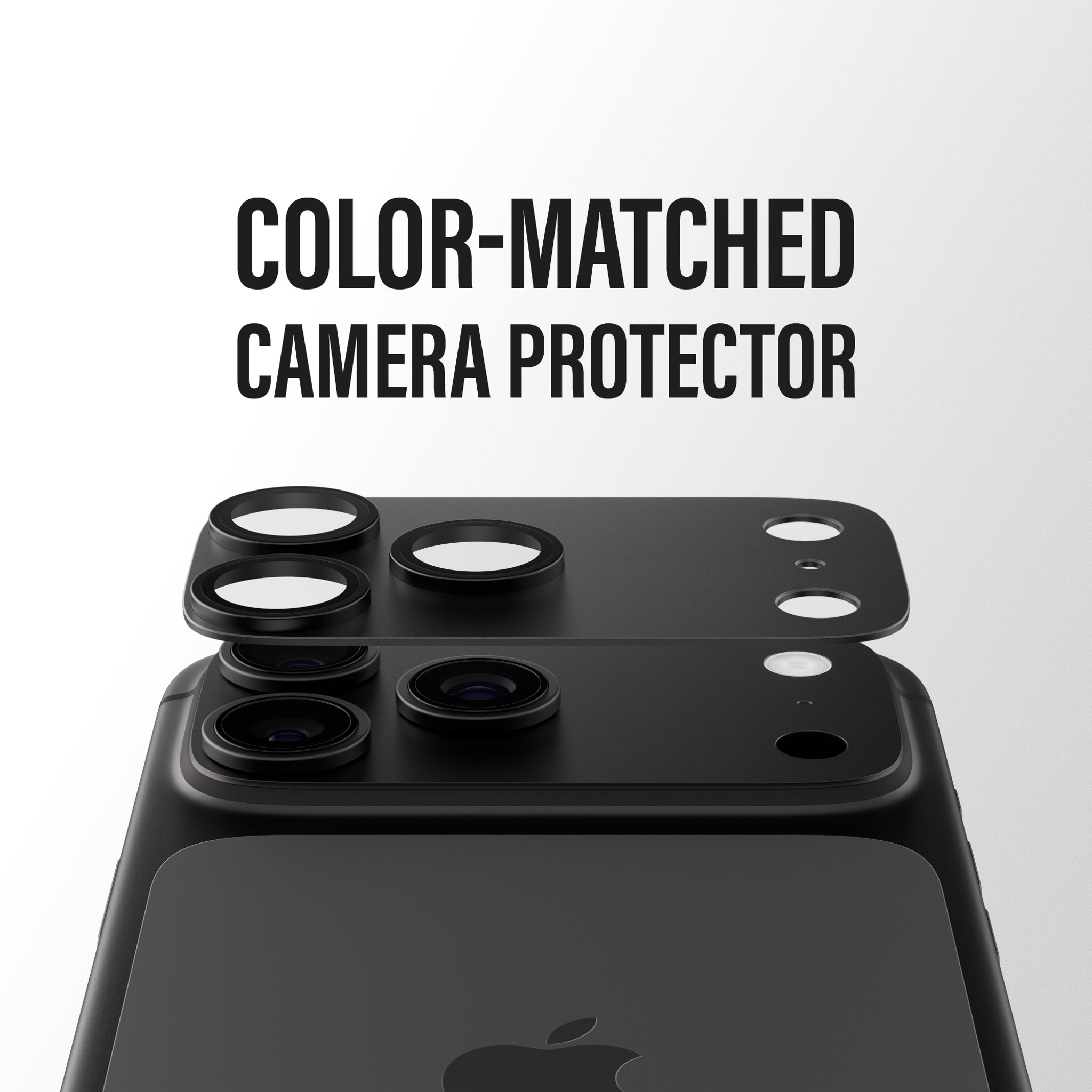 PanzerGlass® Fender Camera Lens Protector Shades of Grey iPhone 18 Pro